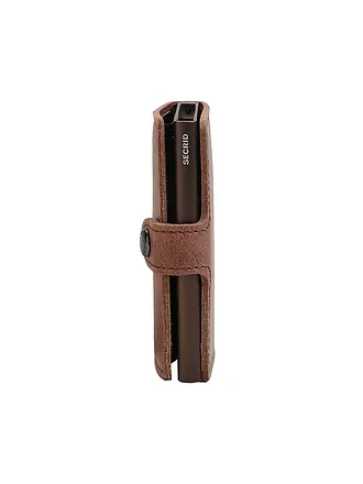 SECRID | Portefeuille - Miniwallet Vintage Mini Cognac Argent | camel
